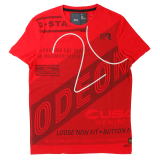 G-STAR T SHIRT ODEON R T S/S 84010.336.650 CHINESE RED SIZE::S.M.L.XL FABRIC:COMPACT JERSEY 100%COTTON MADE IN CHINA
