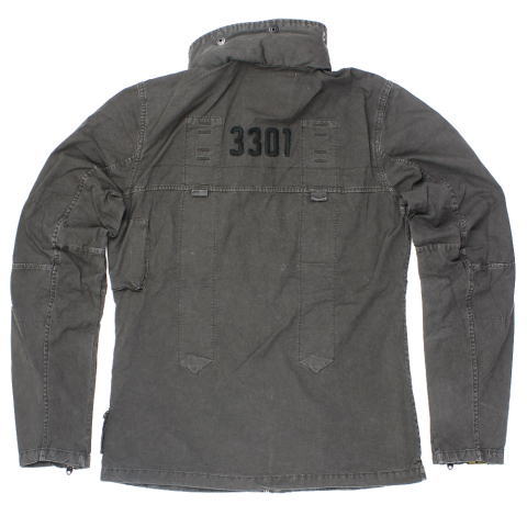 G-STAR RAW RECO ARMY HOODED OVERSHIRT RAVEN