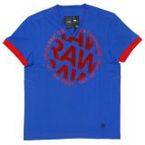 G-STAR RAW AIDEN V T S/S 84622.336.1473 NASSAU BLUE SIZE:M.L.XL FABRIC:COMPACT JERSEY MADE IN BANGLADESH 100% COTTON