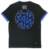 G-STAR RAW AIDEN V T S/S 84622.336.990 BLACK SIZE:M.L.XL FABRIC:COMPACT JERSEY MADE IN BANGLADESH 100% COTTON