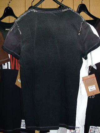 T�V���c�bTRUE RELIGION M648036DI BLACK SS CREWNECK TEE