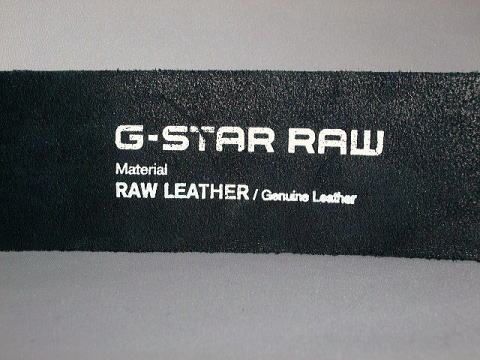 G-STAR RAW LEADGER BELT BLACK