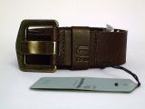 G-STAR RAW ESSENTIALS / W[X^[E@GbZVY@G-STAR BELT STYLE:RHAMES BELT ART:89503.2639.288 COLOR:DK BROWN SIZE:85,95 FABRIC:ARIZONA LEATHER 100%LEATHER MADE IN MOROCCO