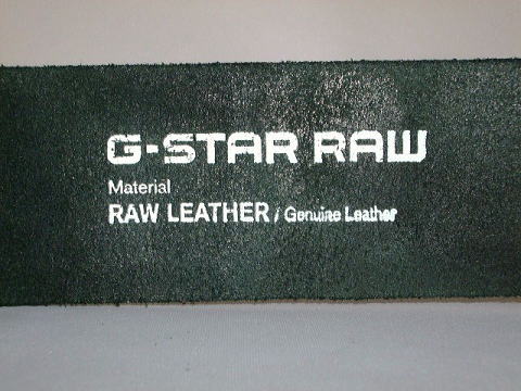 G-STAR RAW LEWIS BELT BLACK