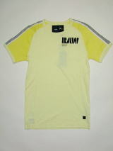 G-STAR RAW LIST/W[X^[E@Xg|G-STAR T SHIRT STYLE:JAYDON R T S/S ART:84806.564.1486 COLOR:BLEACH YELLOW SIZE:S.M.L.XL FABRIC:MICRO 1 BY 1 RIB 100%COTTON MADE IN BANGLADESH