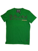 G-STAR T SHIRT STYLE:OWEN V T S/S ART:84814.336.1490 COLOR:GREEN PEPPER SIZE:S.M.L.XL FABRIC:COMPACT JERSEY 100%COTTON MADE IN BANGLADESH