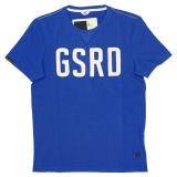 G-STAR RAW STYLE:HANNIBAL R T S/S ART:84544.2690.1473 COLOR:NASSAU BLUE SIZE:S.M.L FABRIC:VINTAGE SINGLE JERSEY MADE IN CHINA 100% COTTON