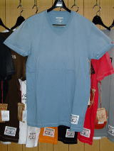 T�V���c�bTRUE RELIGION M648G51AZ SLATE BLUE SS V NECK TEE W