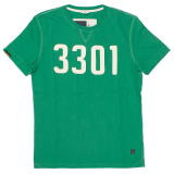 G-STAR RAW MURDOCK R T S/S 84540.2690.1490 GREEN PEPPER SIZE:S.M.L.XL FABRIC:VINTAGE SINGLE JERSEY MADE IN CHINA 100% COTTON