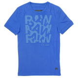 G-STAR RAW STYLE:AARON R T S/S ART:84600.1141.1473 COLOR:NASSAU BLUE SIZE:M.L.XL FABRIC:COOL RIB MADE IN CHINA 100% COTTON