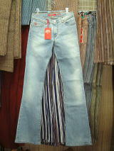 MISS SIXTY TOMMY TROUSERS STYLE.J2BR WASH.W5 ART.0807 COL.0085 MADE IN TUNISIA 78%COTONE 20%POLYAMIDE 2%ELASTAM