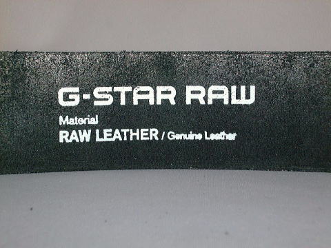G-STAR RAW RHAMES BELT BLACK
