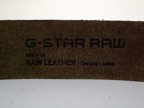 G-STAR RAW RHAMES BELT DK BROWN