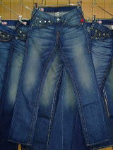 TRUE RELIGION RICKY STRAIGHT LEG STYLE:24859OMBBV COLOR:HAM-INDUSTRIAL MADE IN U.S.A. 100%COTTON