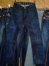 EARNEST SEWN FULTON 45 DETOX Straight Leg Selvedge MADE IN U.S.A. 100%COTTON