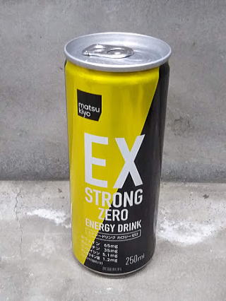 }cL@EX STRONG ZERO ENERGIE DRINK 250ml