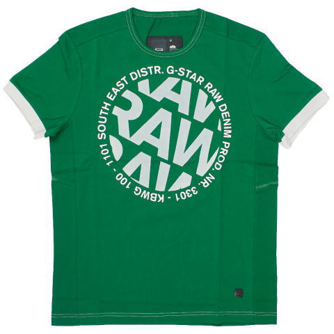 W[X^[EeB[Vc@AEgbgo[QZ[bG-STAR RAW T SHIRTS STYLE:AIDEN R T S/S COLOR:GREEN PEPPER FABRIC:COMPACT JERSEY