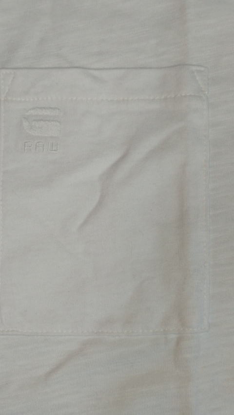 G-Star Men's D00594-4834-110 Mazuren Short Sleeve T-Shirt, White