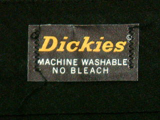 Dickies LOT10025 S DICKIES STRETCH GREEN 65%POLYESTER 35%AVRIL RAYON