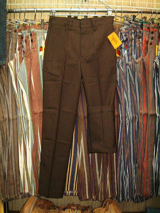 Dickies LOT10025A DICKIES STRETCH DARKBROWN 65%POLYESTER 35%AVRIL