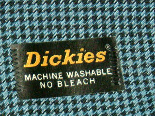 Dickies LOT929C TOP HAND BOOT JEANS SHAPE/SET BOOT-CUT BLUE 50POLYESTER 50COTTON