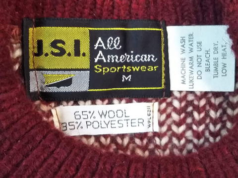 J.S.I. ALL American Sportswear レッド M