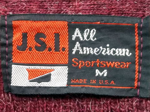 J.S.I. ALL American Sportswear カーディガン