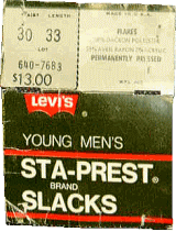 LEVIS STA-PREST SLACKS [oCX