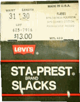 [oCX@VONÒ@LEVI'S@STA-PREST SLACKS