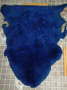 ムートンはぎれ　靴