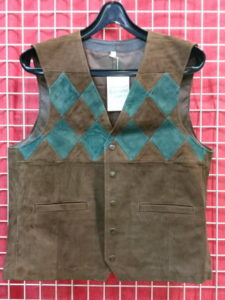 レザーベスト　ギター