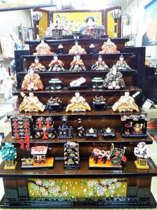 上野土産　雑貨　雛人形　彩寿七段飾り