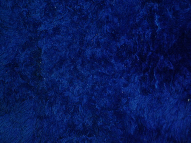 ムートン　羊皮　羊革　BLUE　ブルー　青｜ムートン007