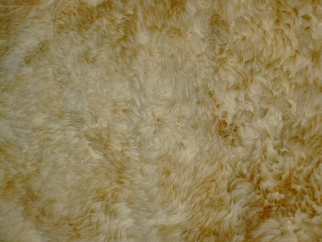 ムートン　羊皮　羊革　WHITE BROWN　ホワイトブラウン　白茶｜ムートン010