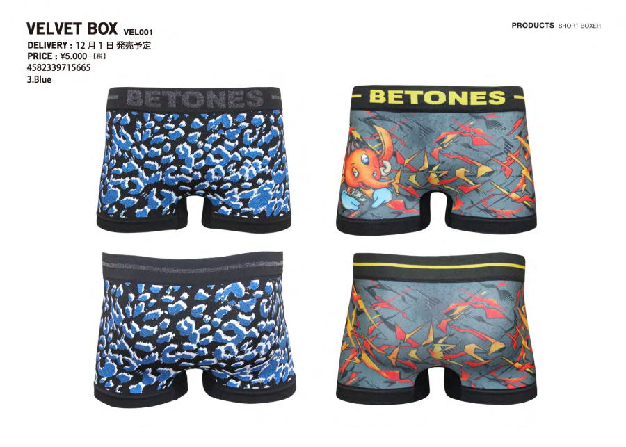 BETONES VELVET BOX BLUE