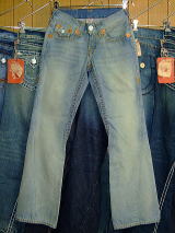 TRUE RELIGION JOEY SUPER T STYLE:M242010I3 COLOR:5H-PIPELINE LT MADE IN USA 100%COTTON